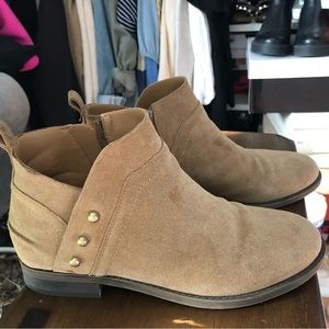 Vince Camuto ankle booties.